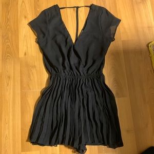V back dress